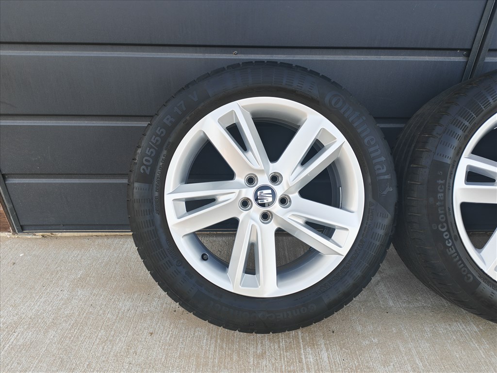 17" 5x100 Seat Arona alufelni szett nyárigumikkal! 1. kép