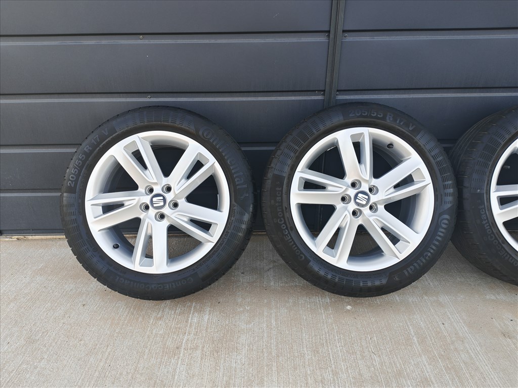 17" 5x100 Seat Arona alufelni szett nyárigumikkal! 3. kép
