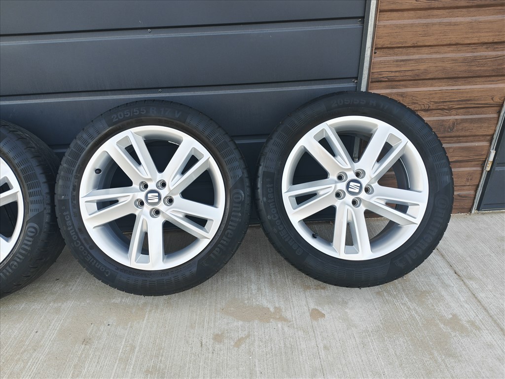 17" 5x100 Seat Arona alufelni szett nyárigumikkal! 4. kép