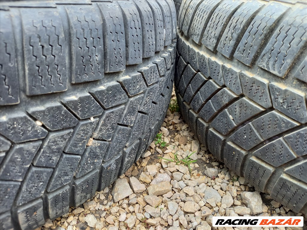 VW Audi Skoda 6,5x16 Lemezfelni 5x112 205/55R16 conti télivel Sxx2 4. kép