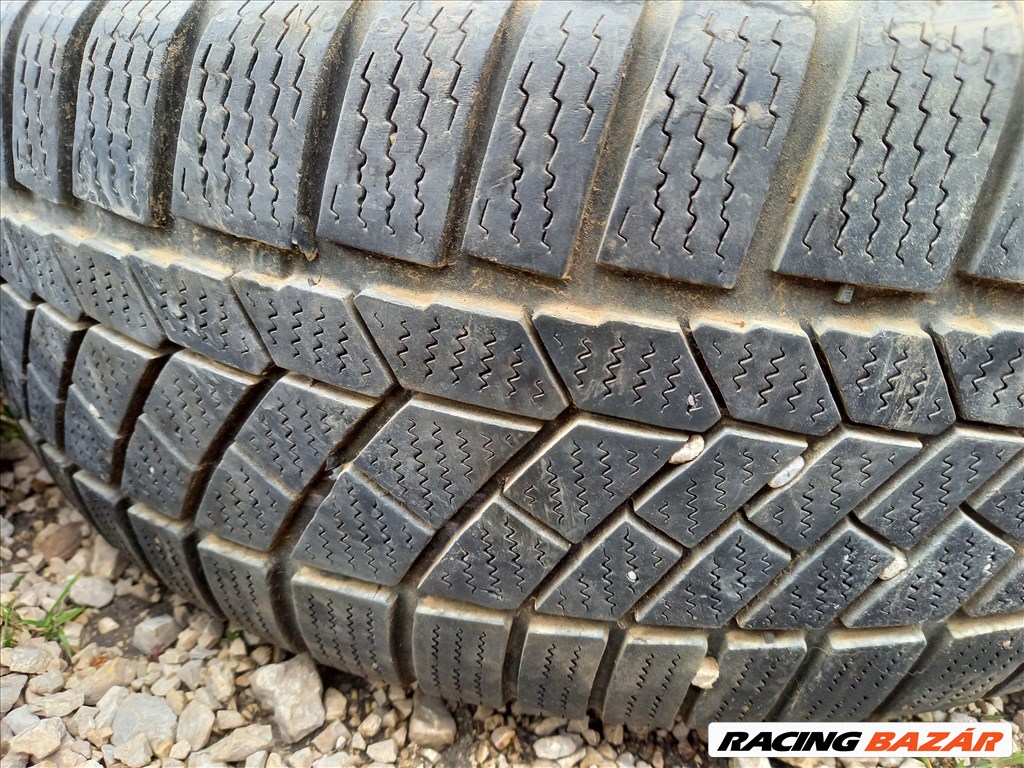 VW Audi Skoda 6,5x16 Lemezfelni 5x112 205/55R16 conti télivel Sxx2 5. kép