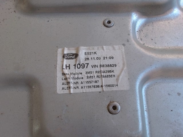 FORD C-MAX 03.06-07.03 Bal első ablakemelő szerkezet elektromos 1. kép