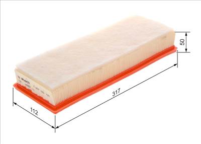 légszűrő BOSCH 1 457 433 160 for CITROËN, PEUGEOT, SUZUKI