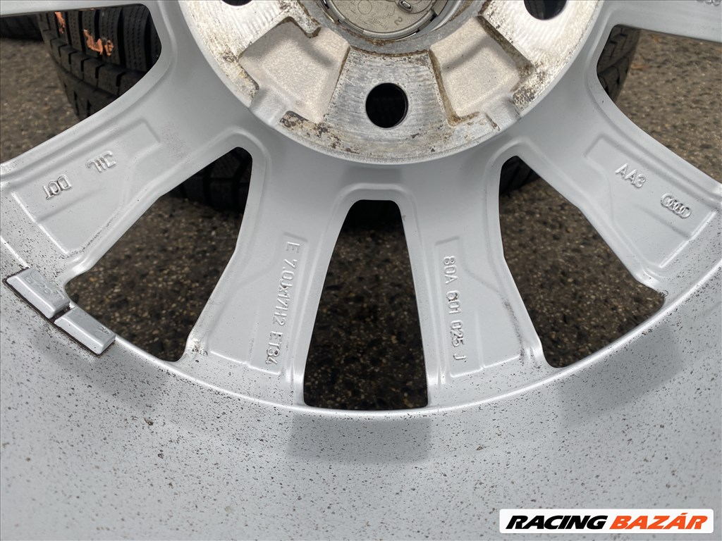 Audi Q5 jelenlegi aktuális tipus gyári 7X17-es 5X112-es ET34-es könnyűfém felni garnitura eladó 7. kép