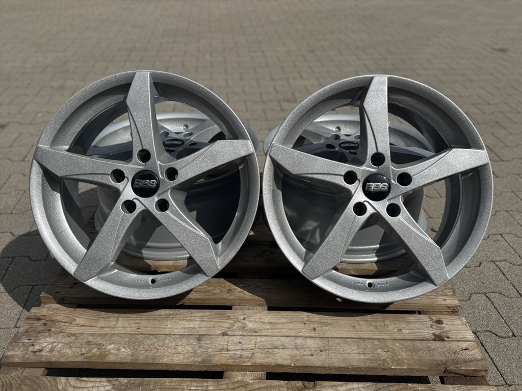 R18 5x120 (72,6) AEZ Silver 8J ET35 for BMW E46 E90 E91 E92 E93 F10 F11 -  5. kép