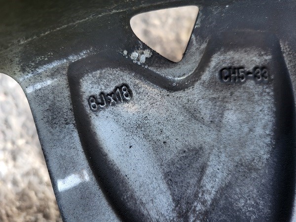  Citroen C5 X7 8J 18" használt (gyári felni) alufelni 6. kép