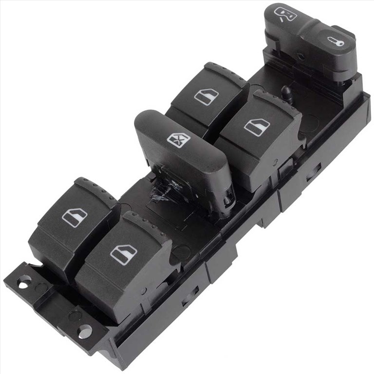 Skoda Octavia I ablakemelő kapcsoló (zöld háttérvilágítás) 1996-2010 1. kép