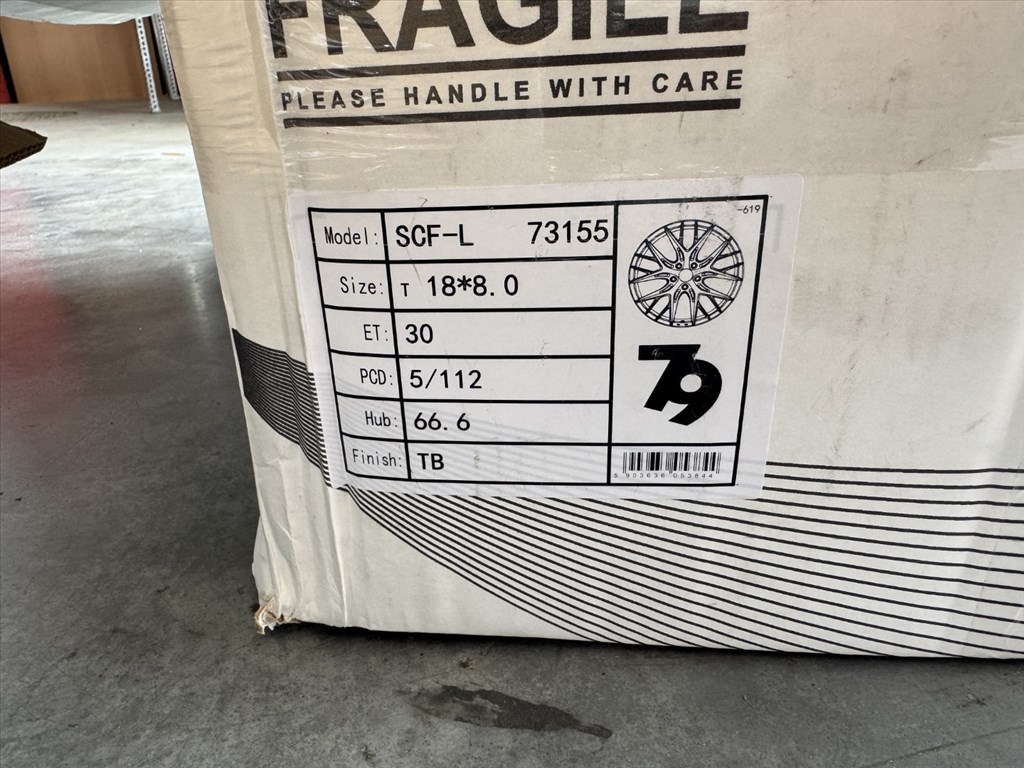 R18 5x112 (66,6) 79wheels seventy9 SCF-L TB 8J ET30  új felnik alufelnik 6. kép