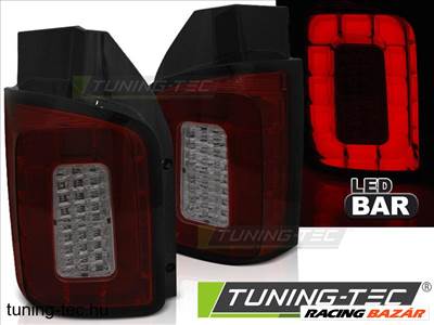 Volkswagen Transporter T6 VW T6 2015- TRANSPORTER RED SMOKE LED BAR Tuning-T