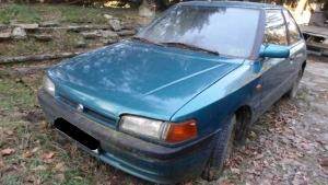 MAZDA 323 89.10-94.10 BG Bal hátsó karosszéria üveg