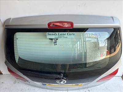 12383 opel meriva b 2010-2017 csomagtérajtó   z176 ezüst
