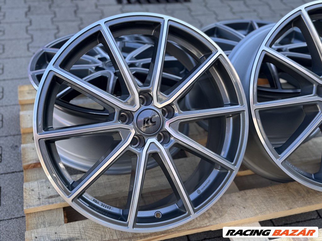 R17 5x112 (66,6) Brock RC32 HGVP 7J ET34 alufelni felni skoda vw audi 3. kép