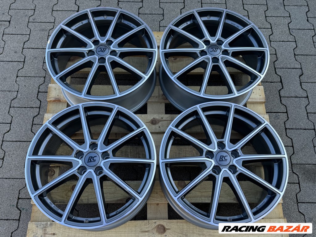 R17 5x112 (66,6) Brock RC32 HGVP 7J ET34 alufelni felni skoda vw audi 4. kép
