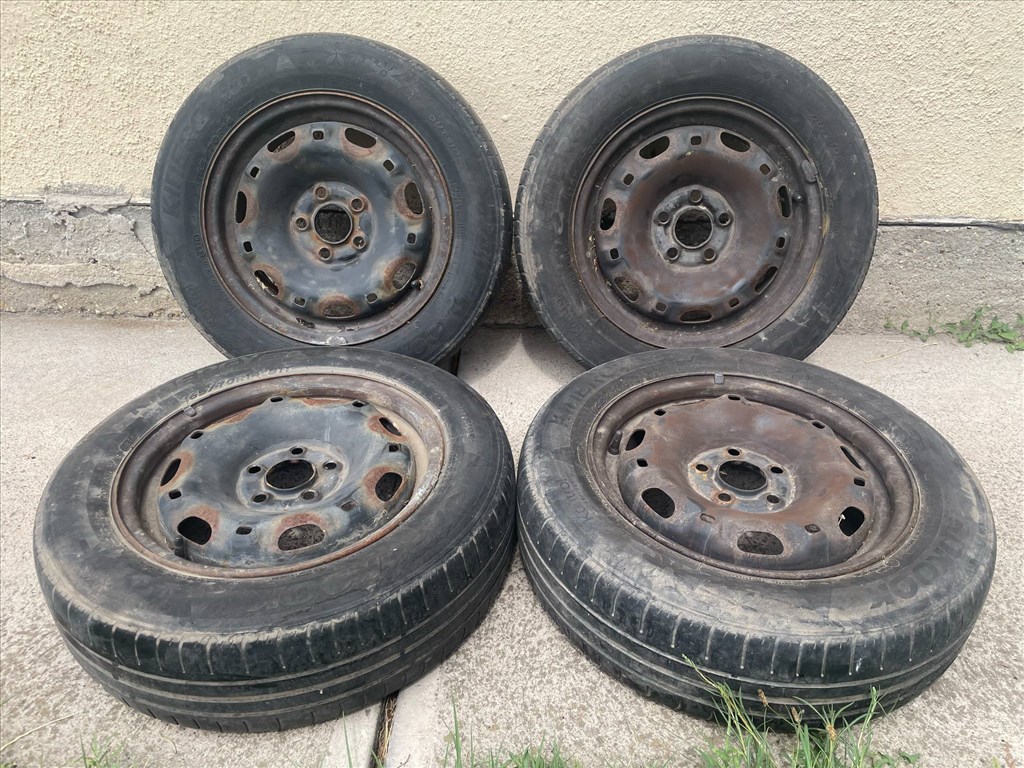 VW 14" 5X100 lemezfelni Fabia Lupo Polo Vento Rapid Fox Cordoba Ibiza  1. kép