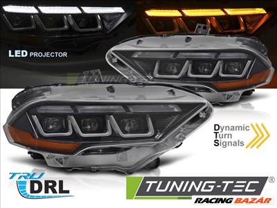 Ford Mustang Mk6 FORD MUSTANG 18-21 FULL LED BLACK Tuning-Tec Fénys