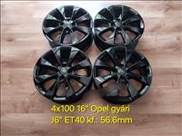 4x100 16" Opel gyári alufelni garnitúra /Adam, Corsa/