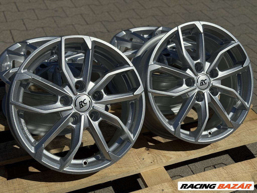 R16 5x100 (57,1) Brock RC34 KS 6.5J ET47 új alufelnik skoda vw seat 5. kép