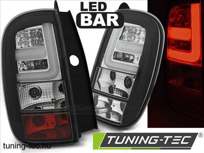 Dacia Duster I DACIA DUSTER 04.10- LED BAR BLACK Tuning-Tec Hátsó