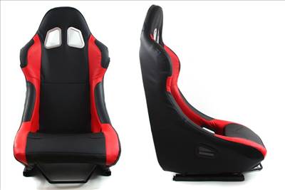 MTuning MONZA RACE PLUS PVC versenyülés piros