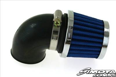 Simota JS-8243-6 motorkerékpár levegőszűrő 90° 38mm