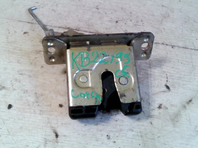 OPEL CORSA C 00-06 Csomagtér ajtó zárszerkezet 1. kép