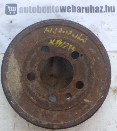 VOLKSWAGEN POLO V. 02-05 Hátsó fékdob  1. kép