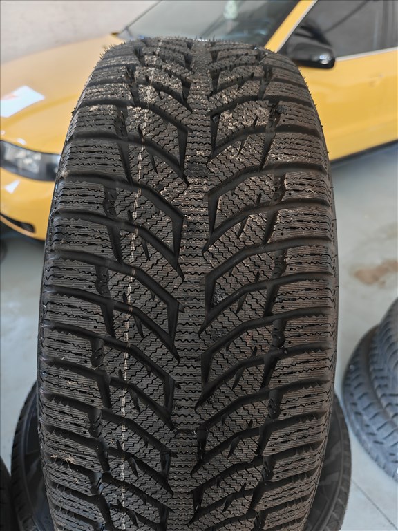 16" 5x112 VW lemezfelni szett ÚJ TÉLIGUMIKKAL! 2. kép