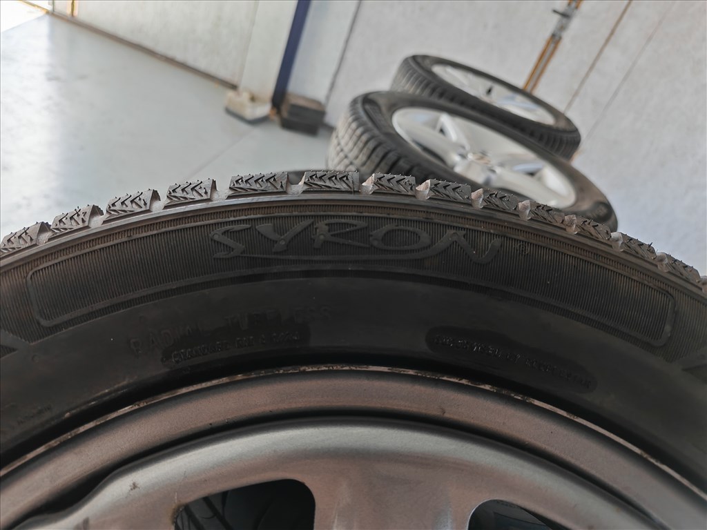 16" 5x112 VW lemezfelni szett ÚJ TÉLIGUMIKKAL! 4. kép