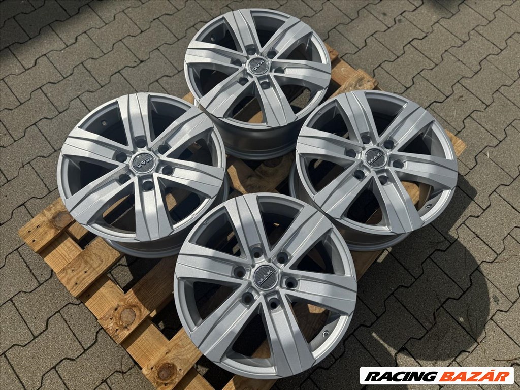R17 6x139,7 (93,1) MAK STONE6 W SILER 7.5J ET55 új alufelnik felnik 4. kép