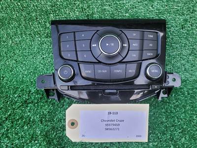 CHEVROLET CRUZE Rádió / CD 95979459 94563271