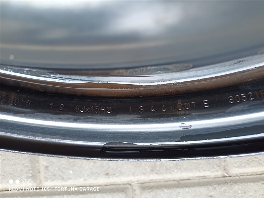 5x108 15" Renault használt lemezfelni garnitúra (633) 7. kép