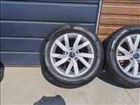 16" 5x112 VW "Aragon" Passat B8 gyári alufelni szett téligumikkal!