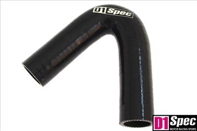 Szilikon könyök D1Spec Fekete 135 fok 32mm
