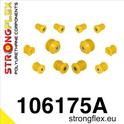 Első felfüggesztés szilent készlet SPORT Strongflex Mazda RX-8