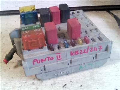 FIAT PUNTO II. Biztosítéktábla BCM BSI BSM SAM GEM modul Motortér