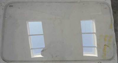 FORD TRANSIT 86-91 Bal hátsó karosszéria üveg