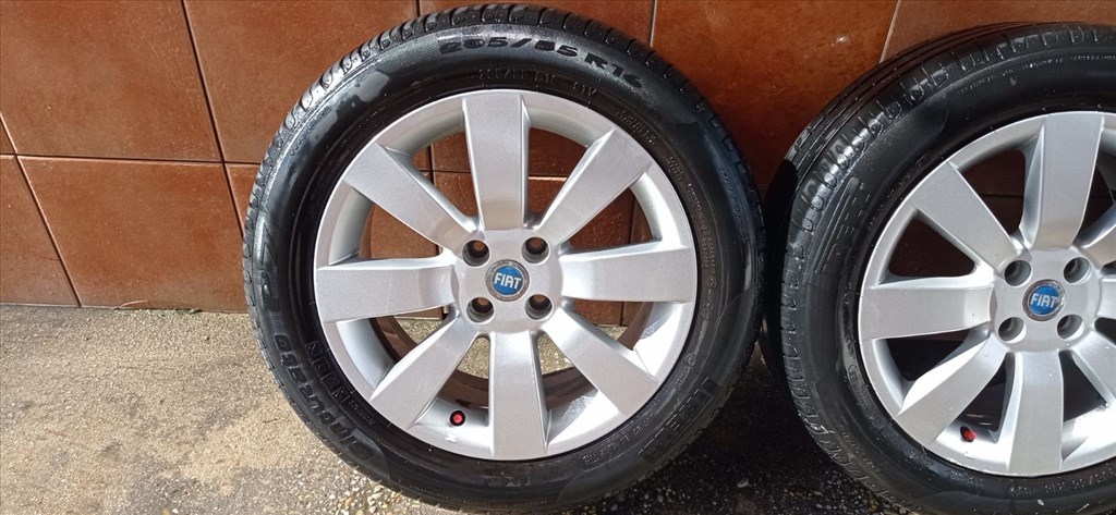 FIAT STILO 16" ALUFELNI 4X98 NYÁRI 205/55R16 GUMIVAL OLCSÒN!!! 4. kép