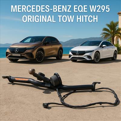 Mercedes-Benz EQE W295 gyári vonóhorog vontatókar kompletten, sérült - javítható A2953100100.