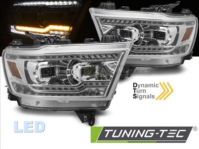 DODGE RAM 19-22 FULL LED Króm Fényszóró