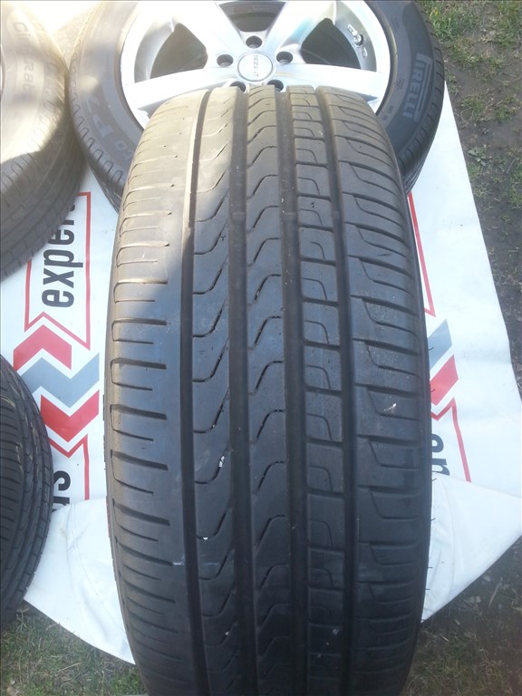 17" gyári Mercedes GLA 245G újszerű alufelni 225/55 Pirelli nyári gumival 6. kép