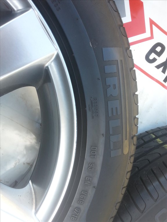 17" gyári Mercedes GLA 245G újszerű alufelni 225/55 Pirelli nyári gumival 10. kép