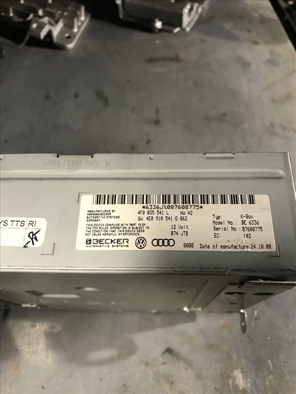 Audi A4 (B8 - 8K) erősítő  4f0035541l 2. kép