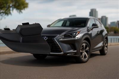 Lexus NX200/t, NX300, NX300h (2014–2021) F-Sport vonóhorog takaró burkolat 5212878010LH 5212833912
