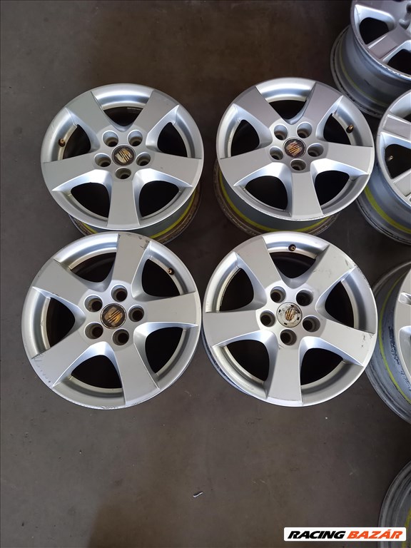 5x100 lyukosztású 6JJ 14 alufelni Skoda gyári Axx 1. kép