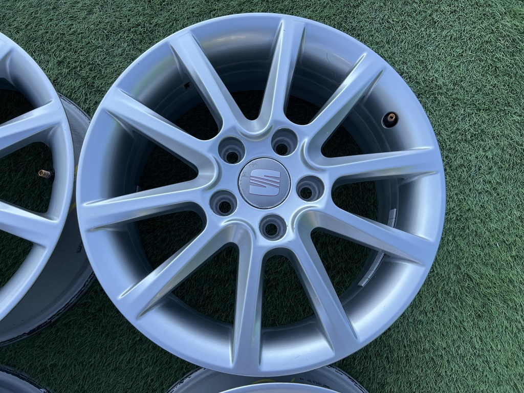 5x112 16" Seat gyári alufelni 6,5Jx16h2 ET50 4. kép