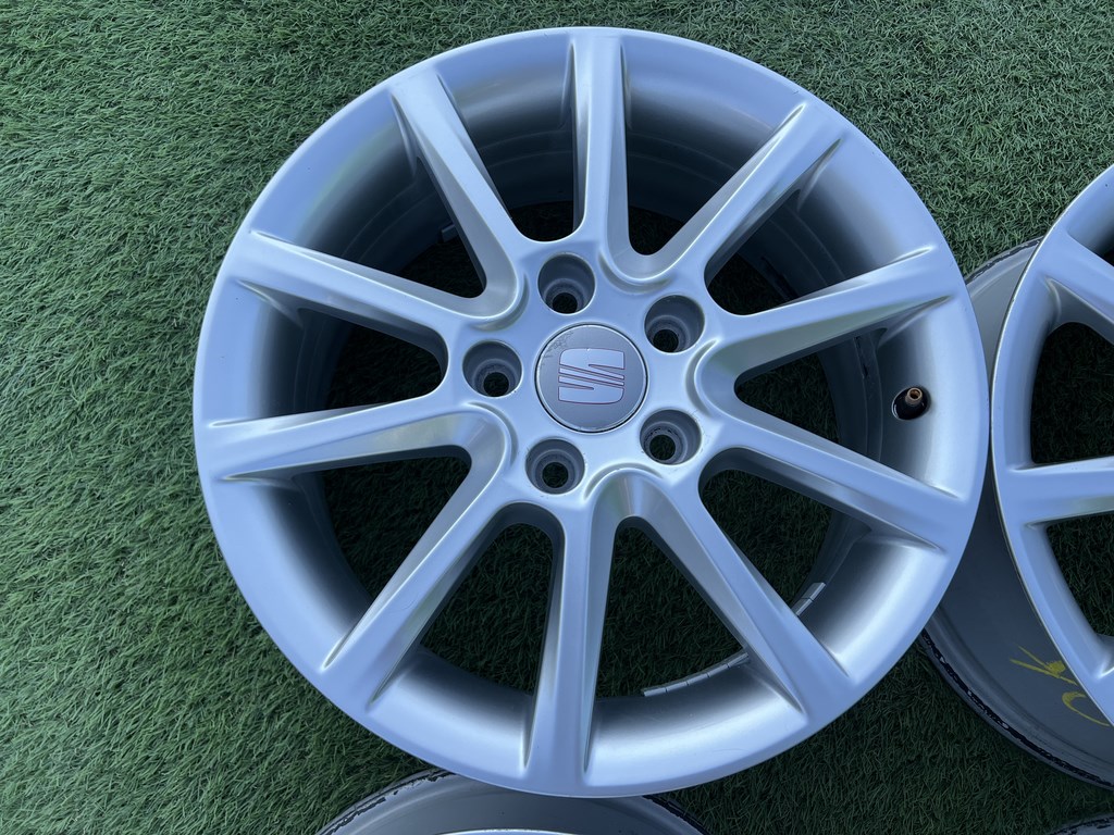 5x112 16" Seat gyári alufelni 6,5Jx16h2 ET50 5. kép