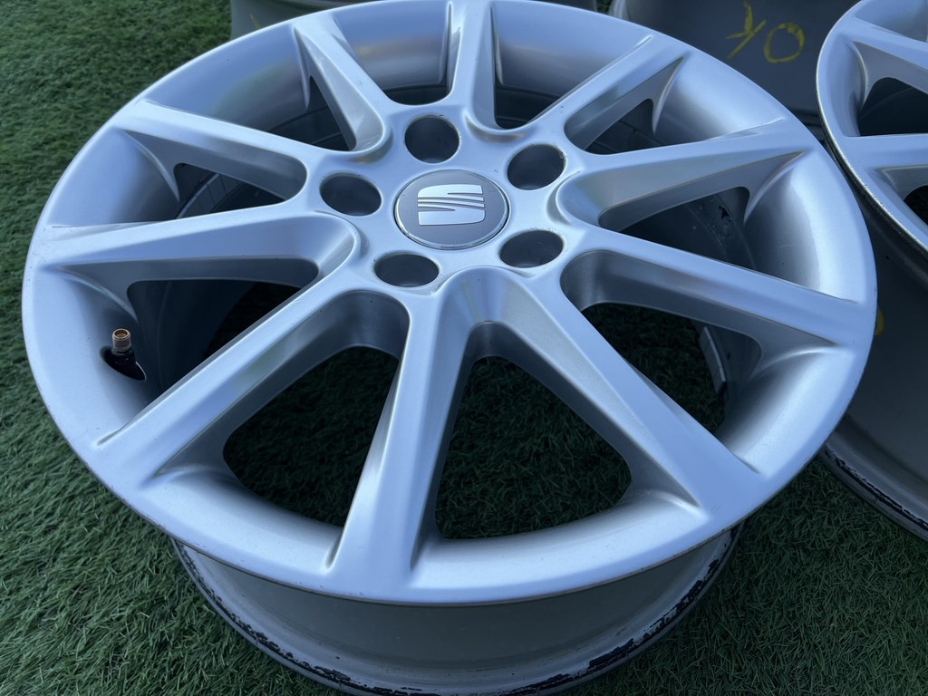 5x112 16" Seat gyári alufelni 6,5Jx16h2 ET50 6. kép