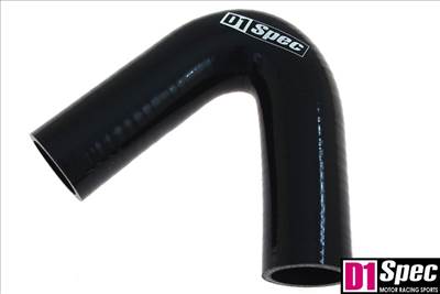 D1Spec 135° fekete szilikon könyökcső 38mm