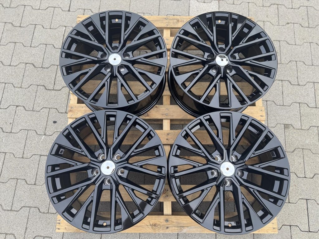 R18 5x112 (66,45) Carbonado LOOP BG 8J ET30 új alufelnik audi vw stb 3. kép