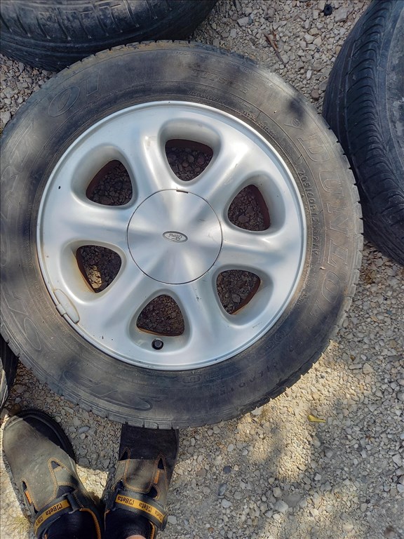 Ford Scorpio 5x112 lyukosztású 6x15" újszerű (gyári felni) alufelni, 205/60  Dunlop nyári gumi sxx3 2. kép